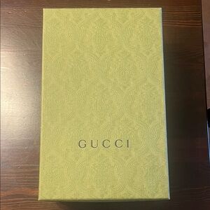 Gucci Textured Olive Box